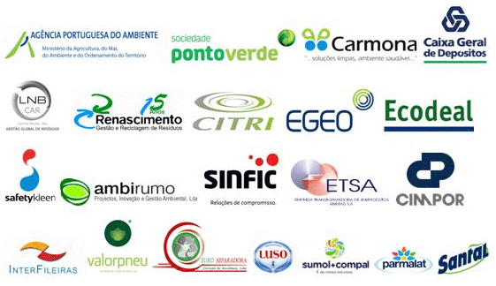 Logos das empresas